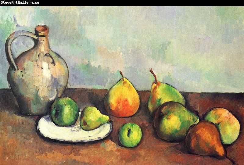 Paul Cezanne Stilleben, Krug und Fruchte